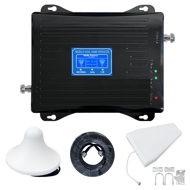 Factory low price Network Repeater Amplifier cell phone 4g Signal Repeater 3G 4G Mobile Phone Signal booster Repeater set